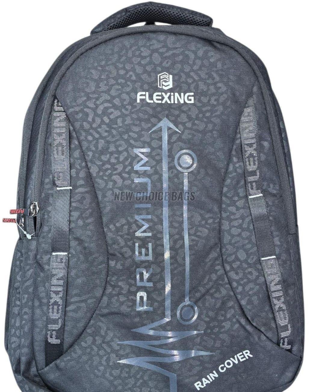 Flexing Premium School Bag with Raincover