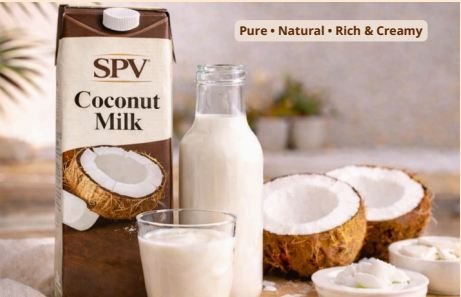 Natural Pure Coconut Milk
