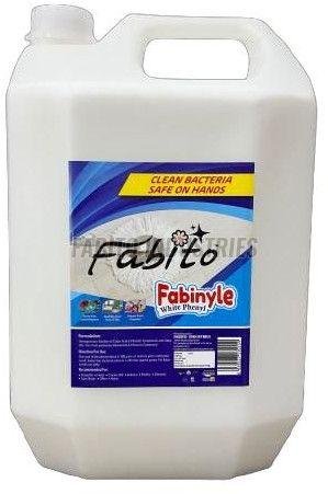 Fabito 5 Ltr White Phenyl Floor Cleaner