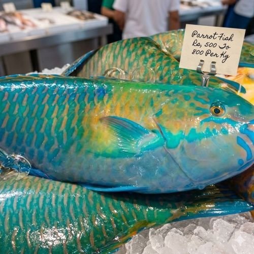 Fresh Parrot Fish