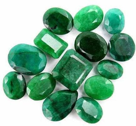 Semi Precious Emerald Stone