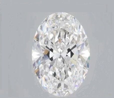 50P 6.5x4.5mm D-F VVS-VS HPHT Oval Lab Grown Diamond