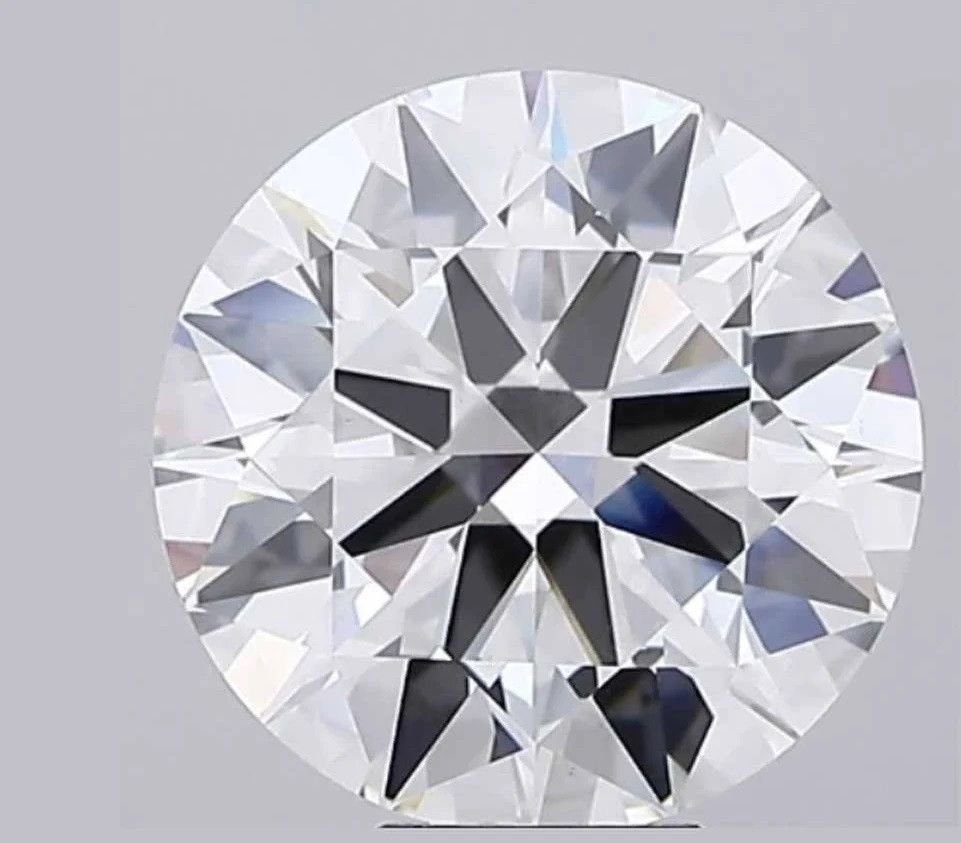 1.4ct 7mm D-F VVS-VS HPHT Round Lab Grown Diamond