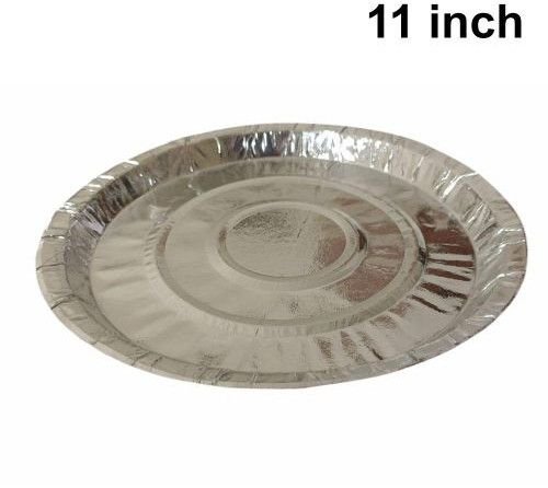 11 Inch Silver Laminated Paper Plate