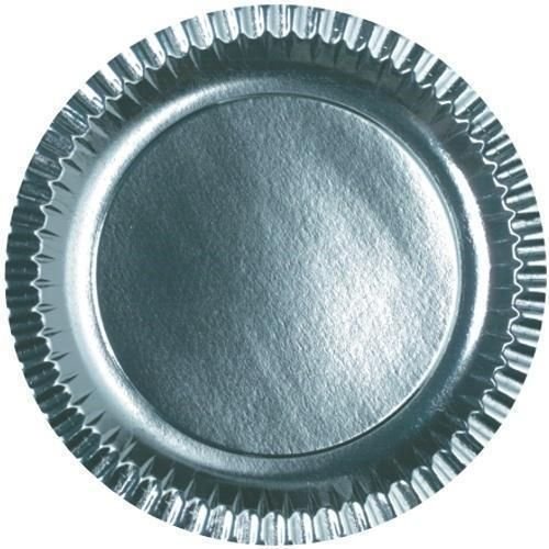 12 Inch Silver Laminated Paper Plate