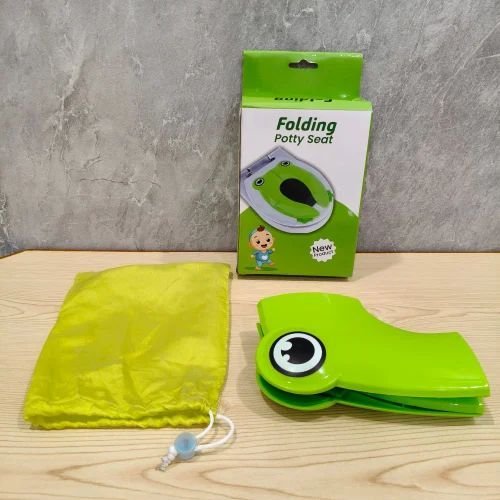Green Folding Baby Potty Seat