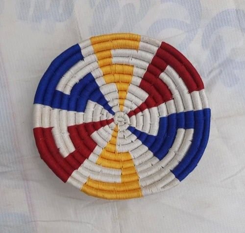Handwoven Sabai Grass Wall Plate