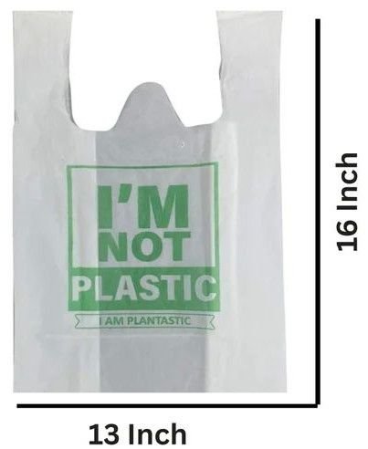 13×16 Inches Biodegradable Carry Bags