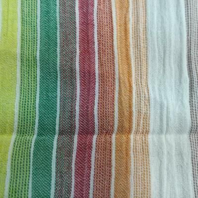 Multicolor High Twist Cotton Fabric