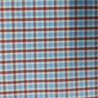 Red Check Cotton Fabric