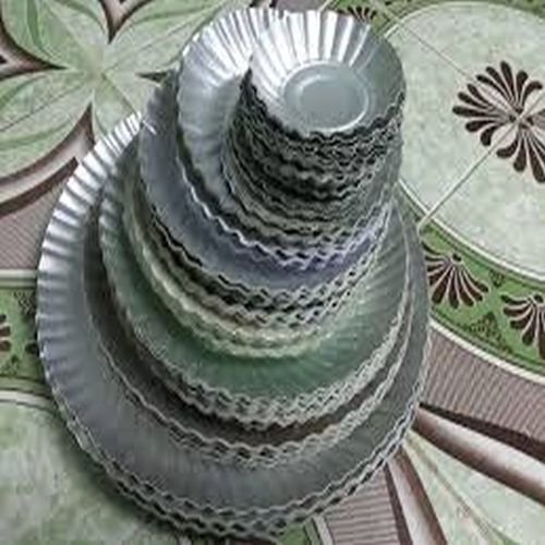 Silver Paper Plate