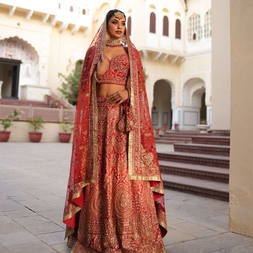Bridal Wedding Lahenga Rental Service