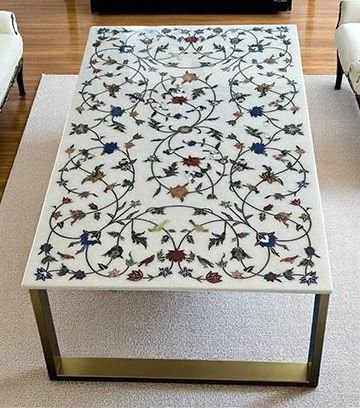 Inlay Center Marble Table