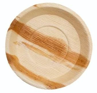 9 Inch Round Areca Leaf Plate