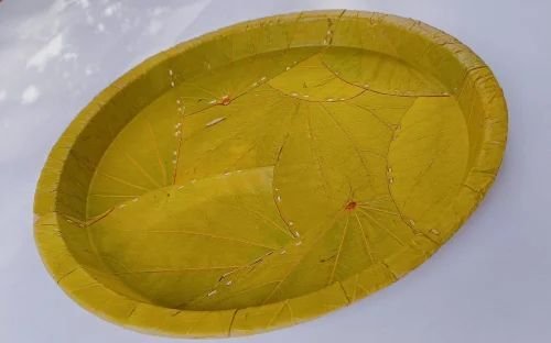 12 Inch Sal Leaf Buffet Plate