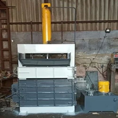 Single Box Double Cylinder Baling Machine