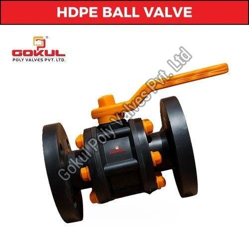 HDPE Ball Valve Flanged End