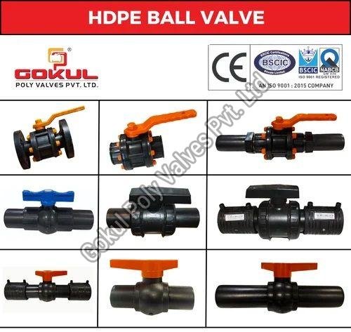 HDPE Ball Valve Threaded End