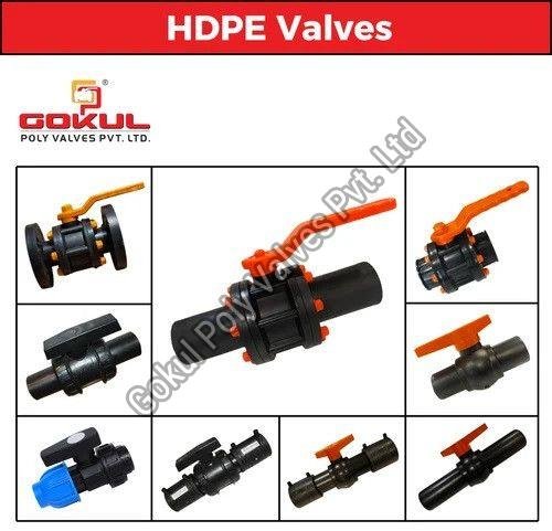 HDPE Three Piece Ball Valve