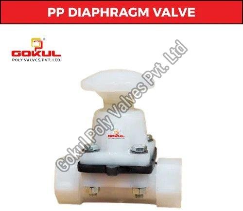Industrial Polypropylene Diaphragm Valve