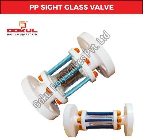 Industrial PP Flow Indicator Valve