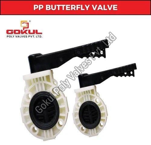 Plastic Wafer Type Butterfly Valve