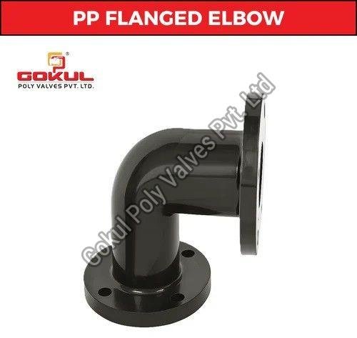PP Elbow Flange End