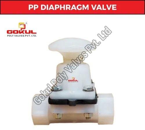 PP Threaded Diaphragm Valve