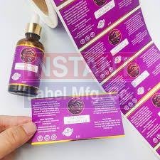 Hair Oil Stickers