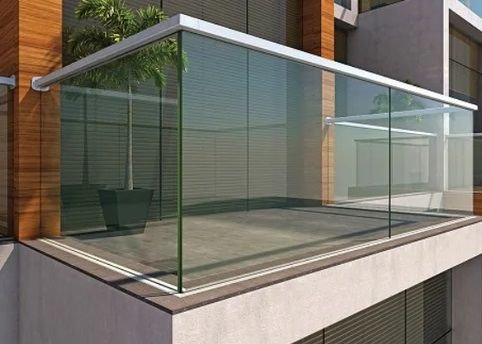 Aluminium Continuous Balcony Railings