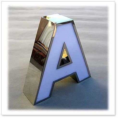 Stainless Steel Letter