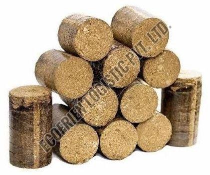 Cotton Stalk Biomass Briquettes