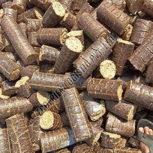 Mustard Stalk Biomass Briquettes