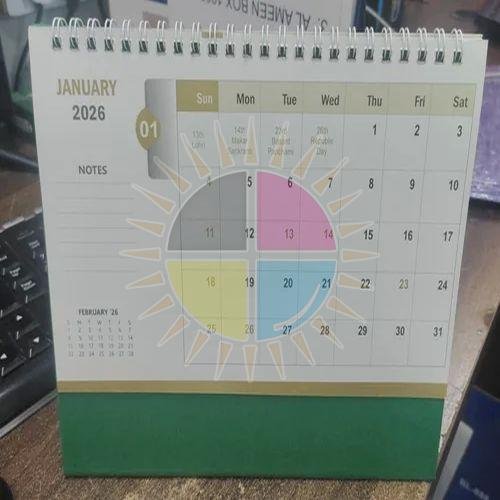 Art No. 1203 Table Calendar