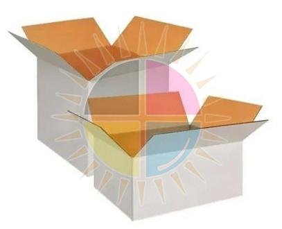 White Corrugated Box