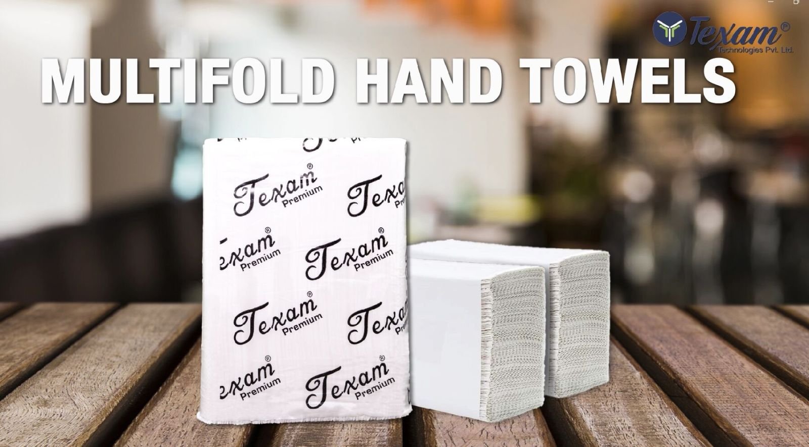 25 to 40 GSM M-Fold Paper Hand Towel