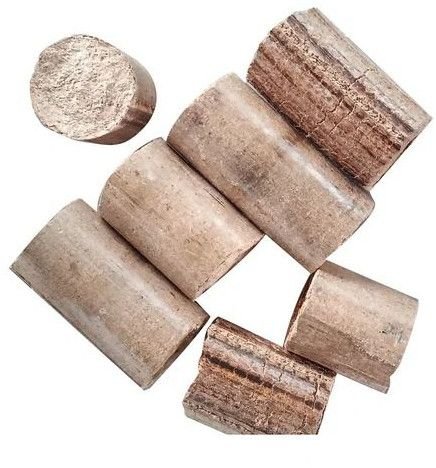 90mm Rice Husk Briquettes