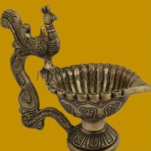 Handicraft Peacock Diya