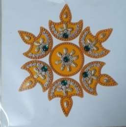 Designer Acrylic Rangoli