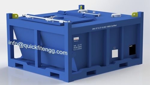 Dnv 2.7-1 Offshore Drill Cutting Skip - 10 Ton Capacity