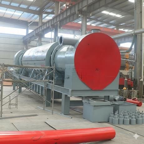 Continuous Bio Charcoal Making Plant