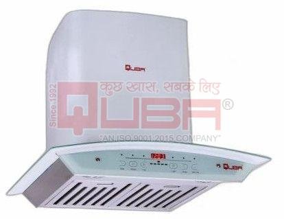 Quba 4215 White Sensor Touch Wall Mounted Kitchen Chimney