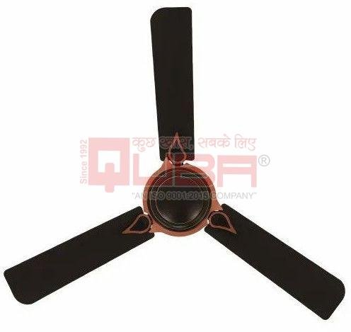 Quba 48 Inch Brown Aluminum Ceiling Fan