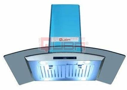 Quba 9115 Island Roof Mounted Kitchen Chimney