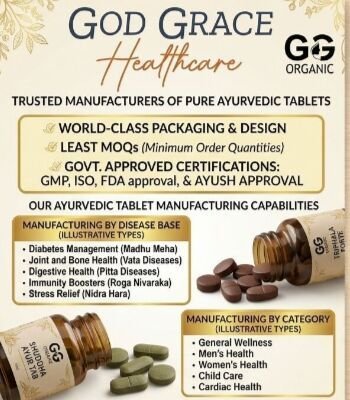 Ayurvedic Tablet Third Party Manufacturing Service