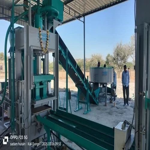 6 Brick Fully Automatic Fly Ash Brick Making Machine