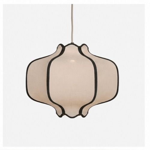 Lantern Bloom Fabric Pendant Light