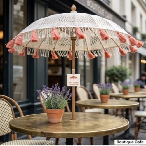 Bohemian Tassel Garden Parasol