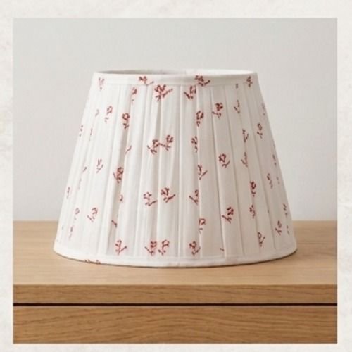 The Crimson Bud Pleated Empire Lampshade