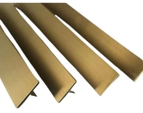 Golden Stainless Steel T Profiles